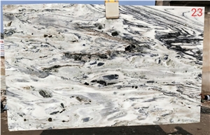 Volcano White Marble Slabs
