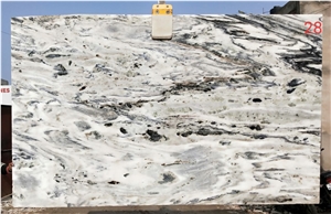 Volcano White Marble Slabs