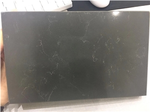 New Black Statuario Quartz Countertop