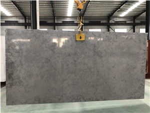 Super Grey Marble Quartz Slabs / Tiles Super Grey Marble Quartz Slabs / Tiles