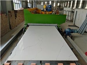 LQ-808 Calacatta Quartz Slab Vietnam Big Size Stone