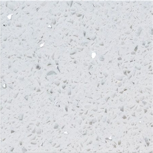 Vietnam Artificial Mirror White Quartz Slab LQ-311