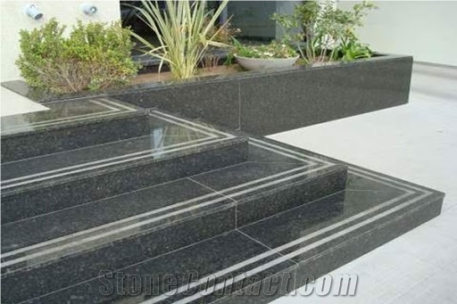 Black Natanz Granite, Iran Black Granite