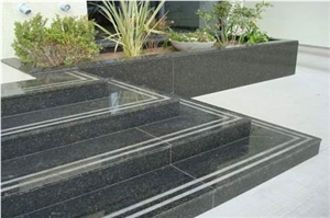 Black Natanz Granite, Iran Black Granite
