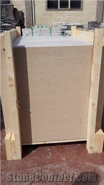 Sesame Beige Limestone Blocks