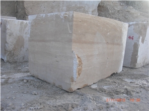 Noce Travertine Blocks, Turkey Brown Travertine