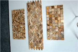 Scabos Travertine Mosaic