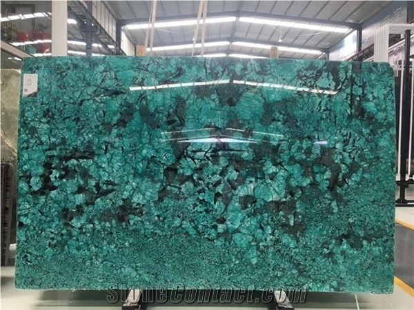 Exotic Green Quartzite Slabs;Quartzite Flooring Tile