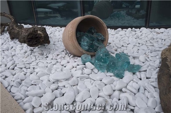 White Dolomite Pebbles