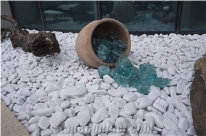 White Dolomite Pebbles White Dolomite Pebbles