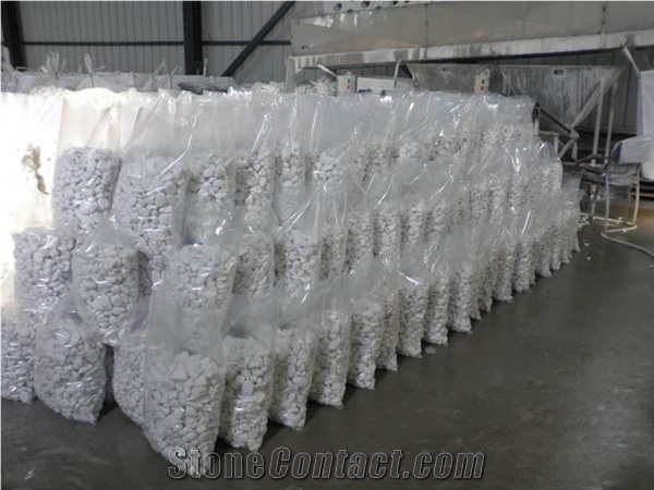 White Dolomite Pebbles