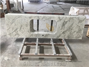 Andromeda White Granite for Bathroom Vanity Top