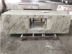 Andromeda White Granite for Bathroom Vanity Top