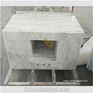 New Carrara White Marble for Bathroom Vanity Top