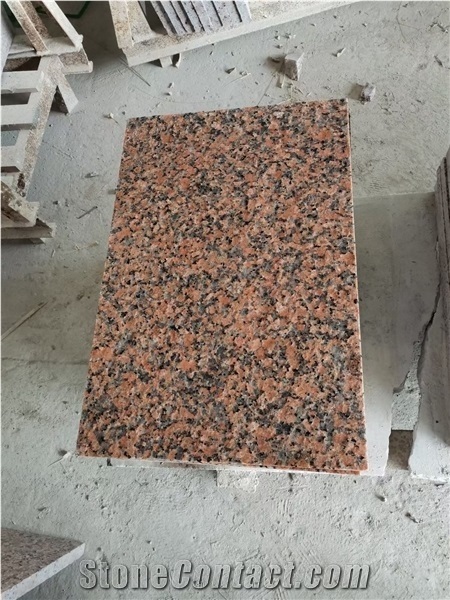 China Guilin Red Granite Color Polished Wall Tiles