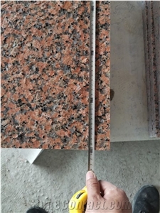 China Guilin Red Granite Color Polished Wall Tiles