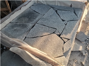 Grey Landscape Stone Granite Irregular Pavers