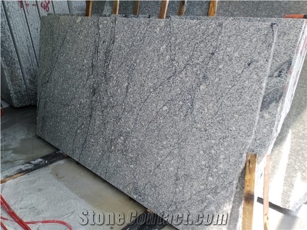 Landscape Grey Granite Stone Natural Polish Slabs