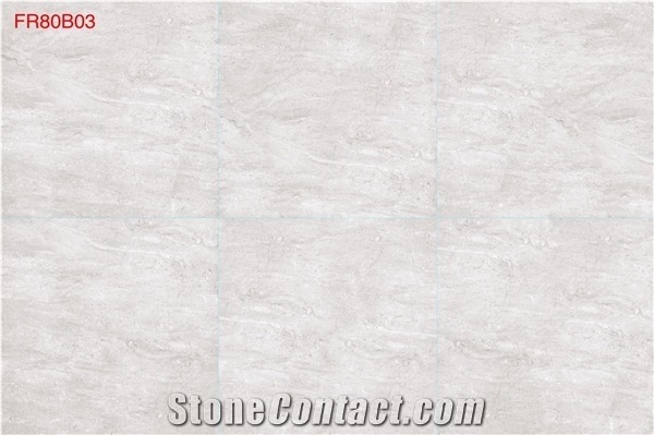 Fr80b03 - Glossy Porcelain Tile 80x80