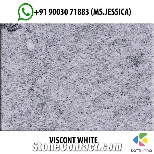 Viscont White Granite Slabs, Tiles