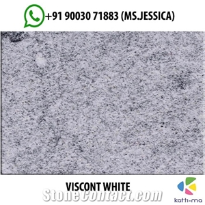 Viscont White Granite Slabs, Tiles