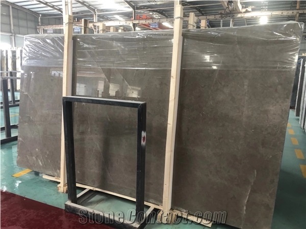 Dark Grey Iran Dora Cloud Marble Stone Slabs Tiles