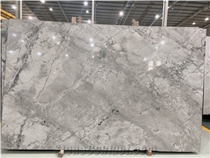 White Dolomite Marble Stone Superwhite Polished Slabs