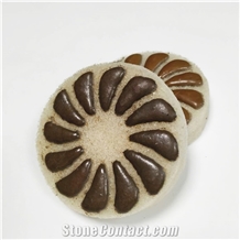 125mm Resin Concrete Floor Sponge Polishing Pads
