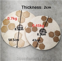 17inch Resin Fiber Sponge Pad Concrete Floor Polishing Pad