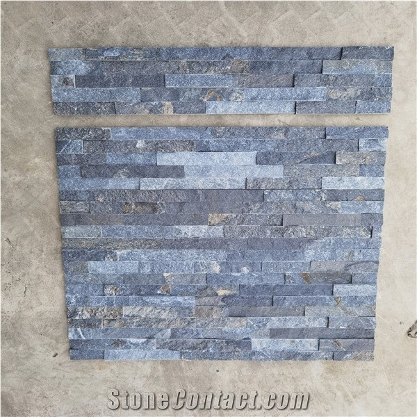 Blue Quartzite Ledge Stone Wall Panel,Exterior Decoration