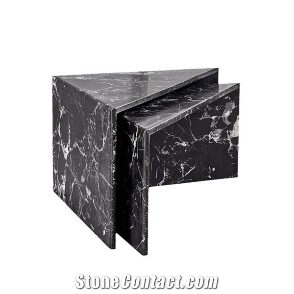 Living Furniture Modern Triangle Futuristic Coffee Table