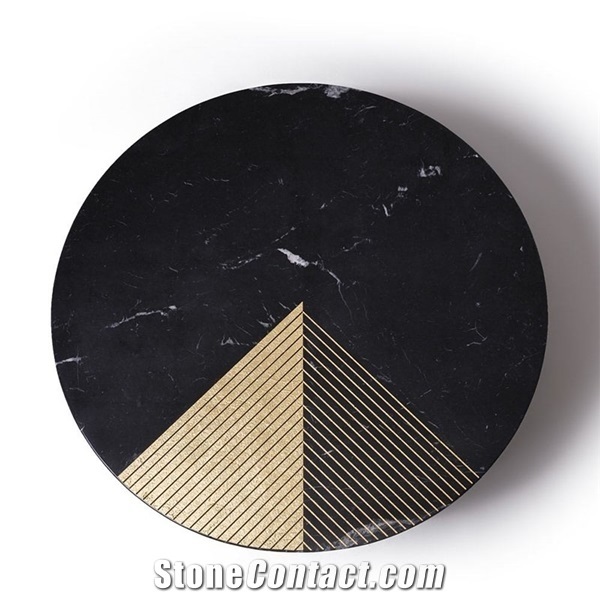 Natural Marble Round Coffee Table Wholesale