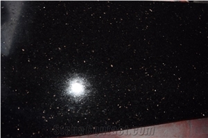Black Galaxy Granite Slabs from India