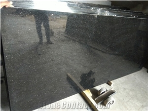 Black Galaxy Granite Slabs from India