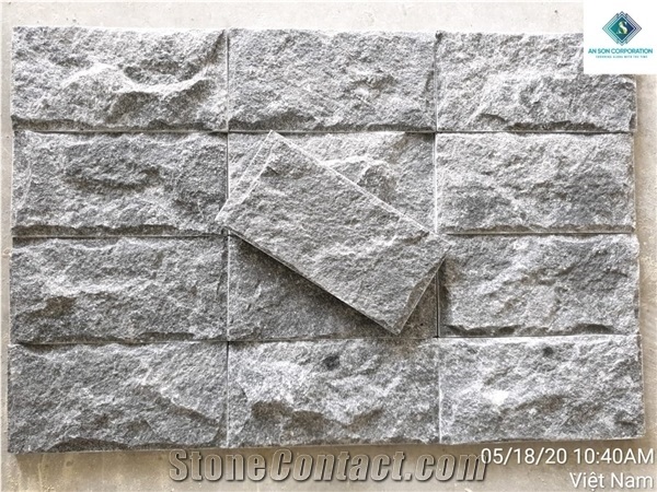 Best Luxury Crystal Black Marble Split Wall Panel Vietnam Marble