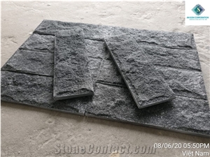 Best Luxury Crystal Black Marble Split Wall Panel Vietnam Marble