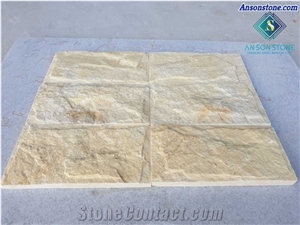 Best Quality Yellow Mushroom Face Wall Panel Marble