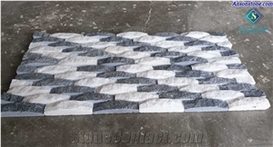 Best White and Black Wave Wall Panel