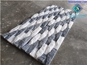 Best White and Black Wave Wall Panel