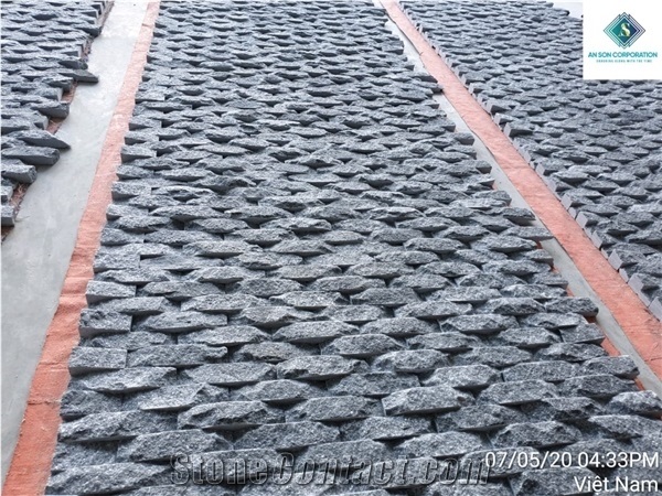 Black Marble 3d Wall Panel