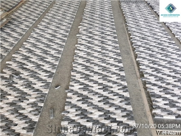 Exporter Competitive Price Black and White Wave Wall Panel