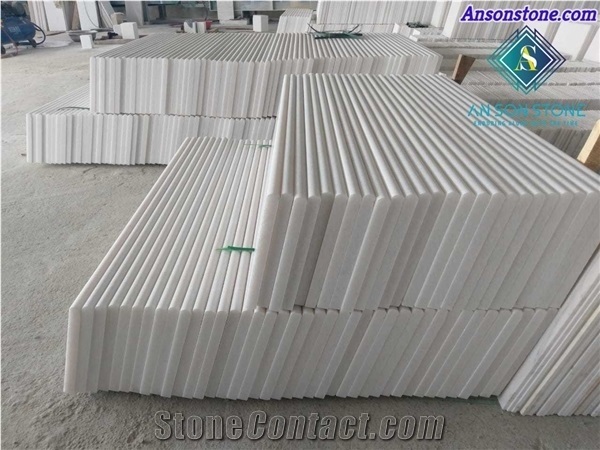 Hot Sale for Step and Riser White Marble