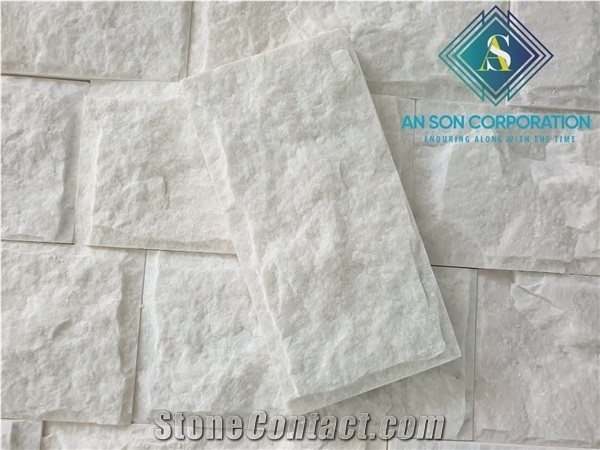 Milky White Mushroom Stone from an Son Corporation