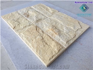 Wall Claddinng Hot Trend 2021 Yellow Mushroom Face Marble