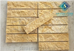 Yellow Wall Panel Tumble Face from an Son Corp.