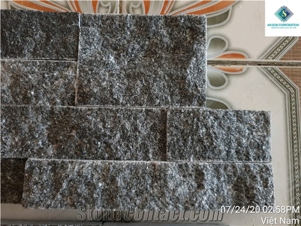 Z Type Black Marble Wall Panel