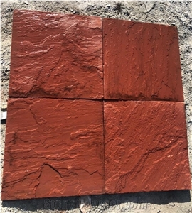 Dholpur Red Sandstone Slabs, Tiles