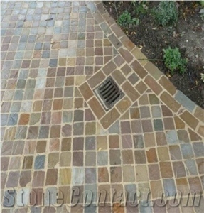 Raj Green Sandstone Tiles