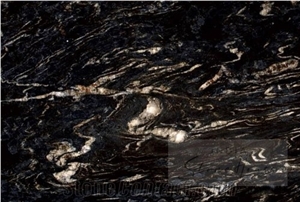Titanium Gold Granite Slabs, Golden Color Granite
