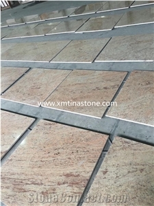 Orlando Gold Polished Slabs Building Material